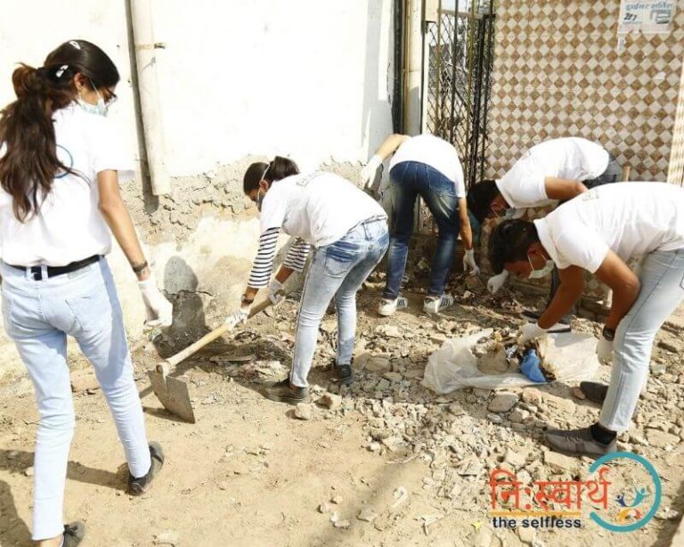 3 - Faridabad Cleanliness Drive - Niswarth The Selfless